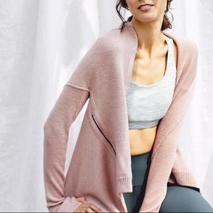 Lululemon Wrap It Up Merino Wool Sweater Cardigan